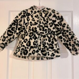 Old Navy Leopard toddler girl 3T jacket